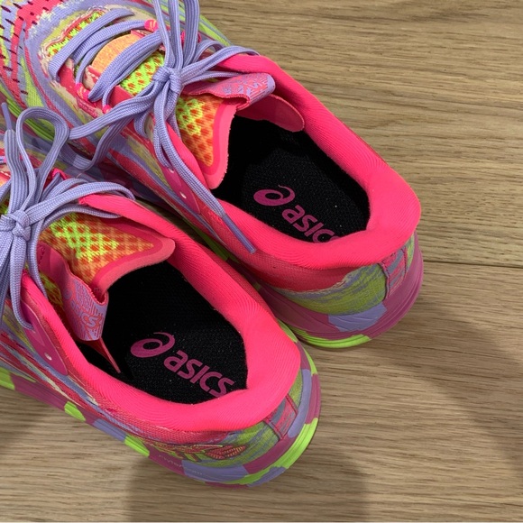 ASICS Noosa Tri 15 Avant Garde Hot Pink Running Shoes Women’s Size 8.5 - Picture 8 of 9